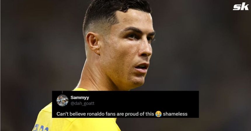 “obsessed-with-messi”,-“39-year-old-child”-–-fans-slam-cristiano-ronaldo-for-his-‘shameless’-reaction-to-rival-fans-chanting-lionel-messi’s-name