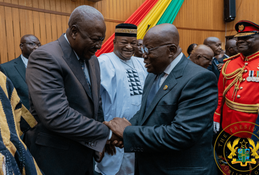 Akufo-Addo Urges Mahama to Finish Agenda 111 Hospital Projects